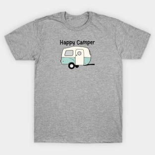 Happy Camper RV Van Life Retro T-Shirt